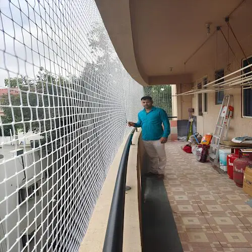 Superior Netting's Premium Bird Nets for Balconies in Electronic City and Throughout Bangalore (Bengaluru) at Best Prices