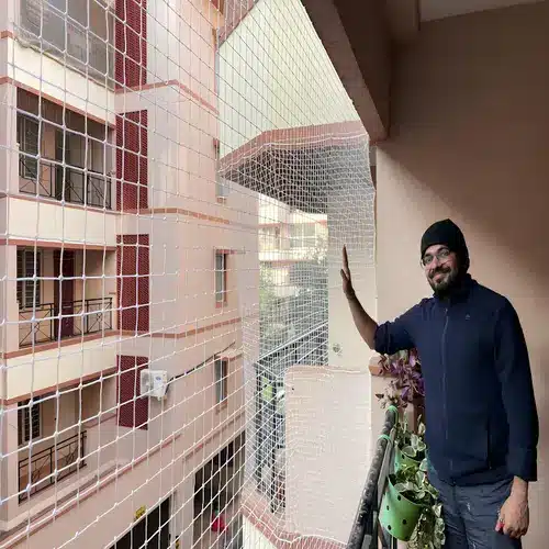 Superior Netting's Pigeon Netting Services for Balconies in Bannerghatta Road and Throughout Bangalore (Bengaluru) at Best Prices