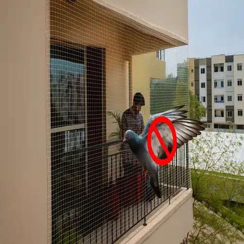 Premium Balcony Nets for Birds in Whitefield and Nagarbhavi